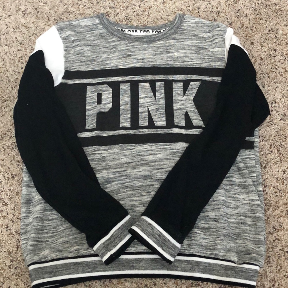 PINK crew neck sweatshirt